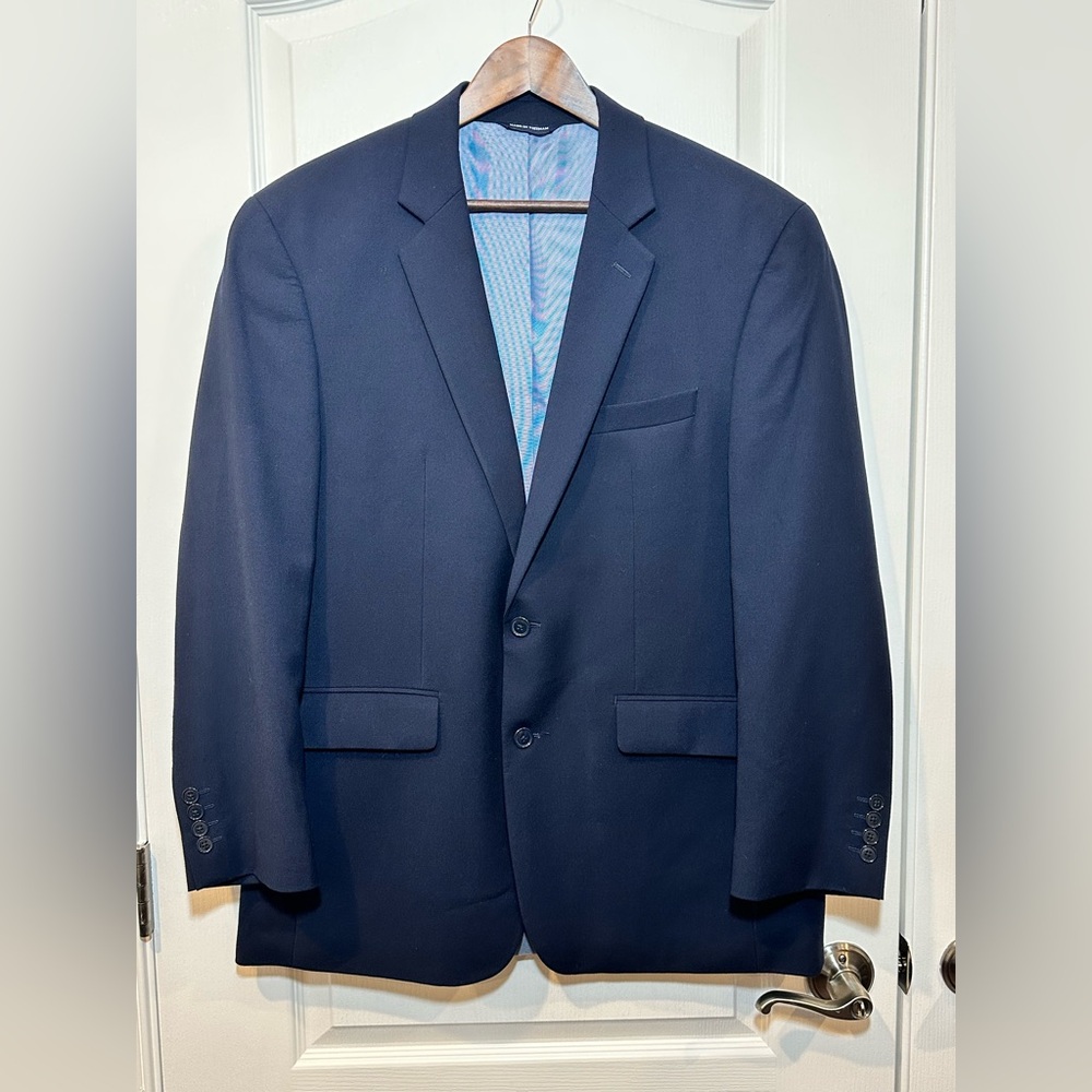 Croft & Barrow Classic Fit Men’s Blue Suit Blazer Jacket Sport Jacket, Size: 42R